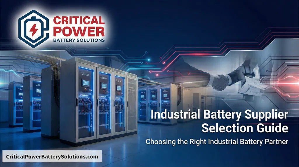 Industrial Battery Supplier, CPBS