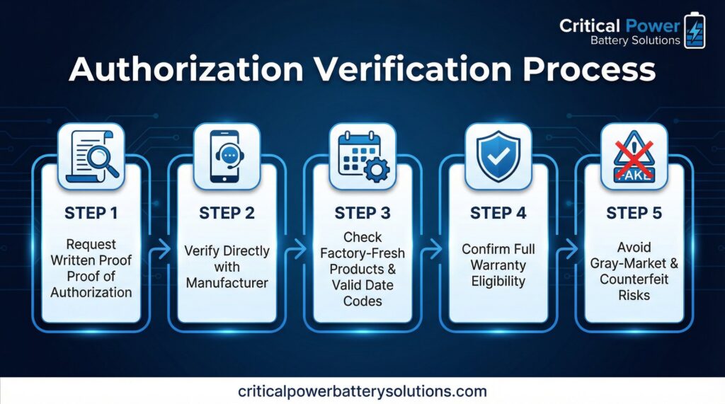 Authorized Battery Reseller USA.